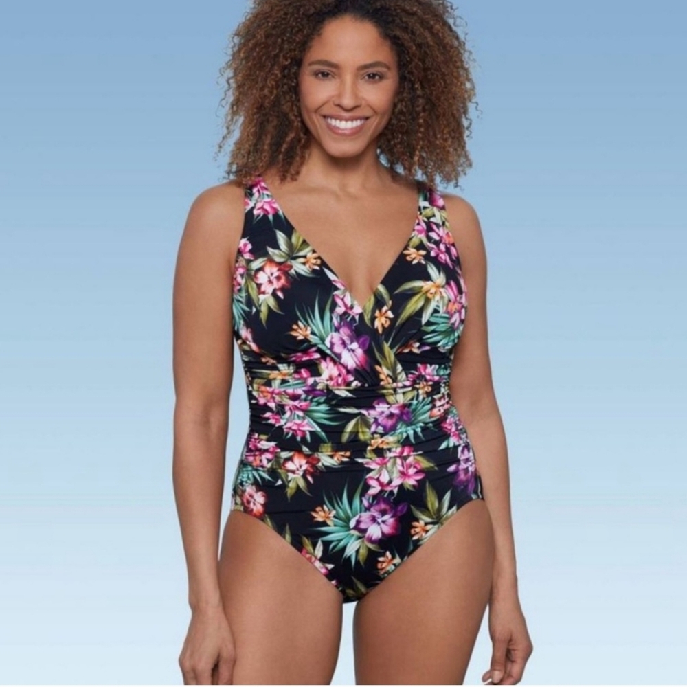 Aqua Green One-Piece Swimsuit